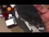 Space balls! Meteorite hits house in Connecticut, family rocked