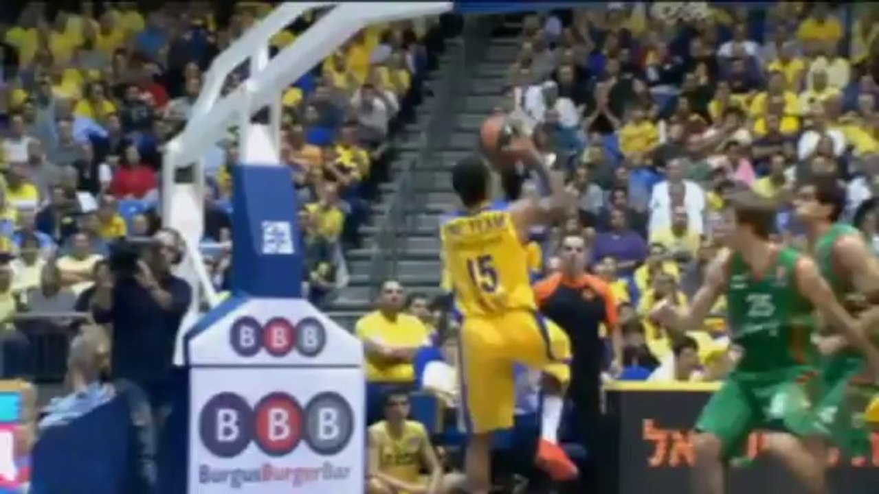 Tibor Pleiß Topscorer bei Tel Aviv vs. Vitoria