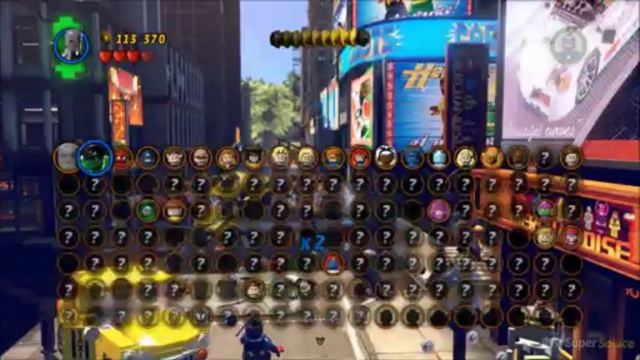 LEGO Marvel Super Heores - Les 10 minikits du niveau 2 de l'histoire