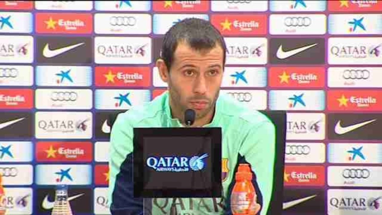 Javier Mascherano: For Ballon d'Or one has to consider whole year, not last month