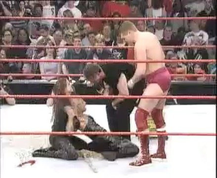 Trish Stratus With Vince,Stephanie & Regal