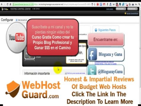 webhosting Tutorial Como Armar Dominio y Hosting en GoDaddy webhosting