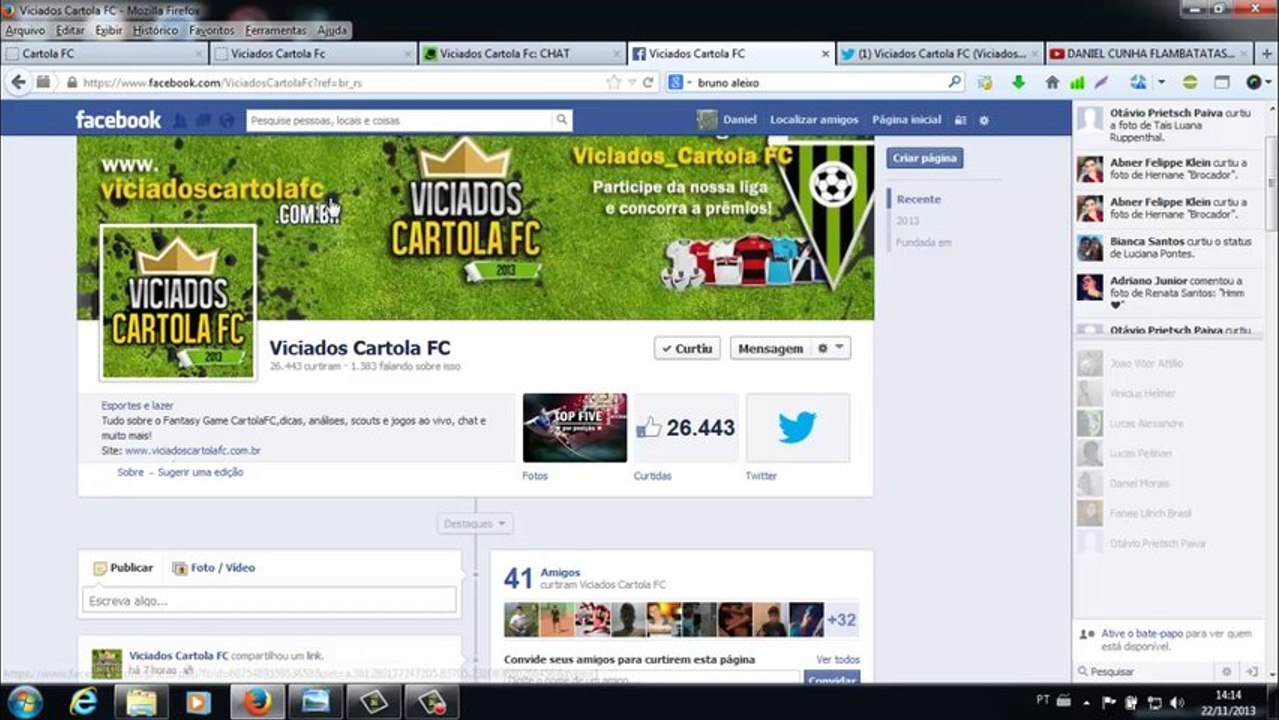 VideoCast Cartola FC 2013 #36ª Rodada By FLAMBATATAS