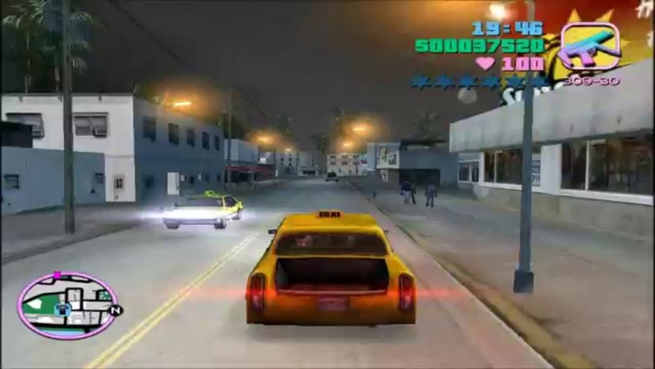 Grand Theft Auto: Vice City - Kaufman Cabs Cutscene & V.I.P