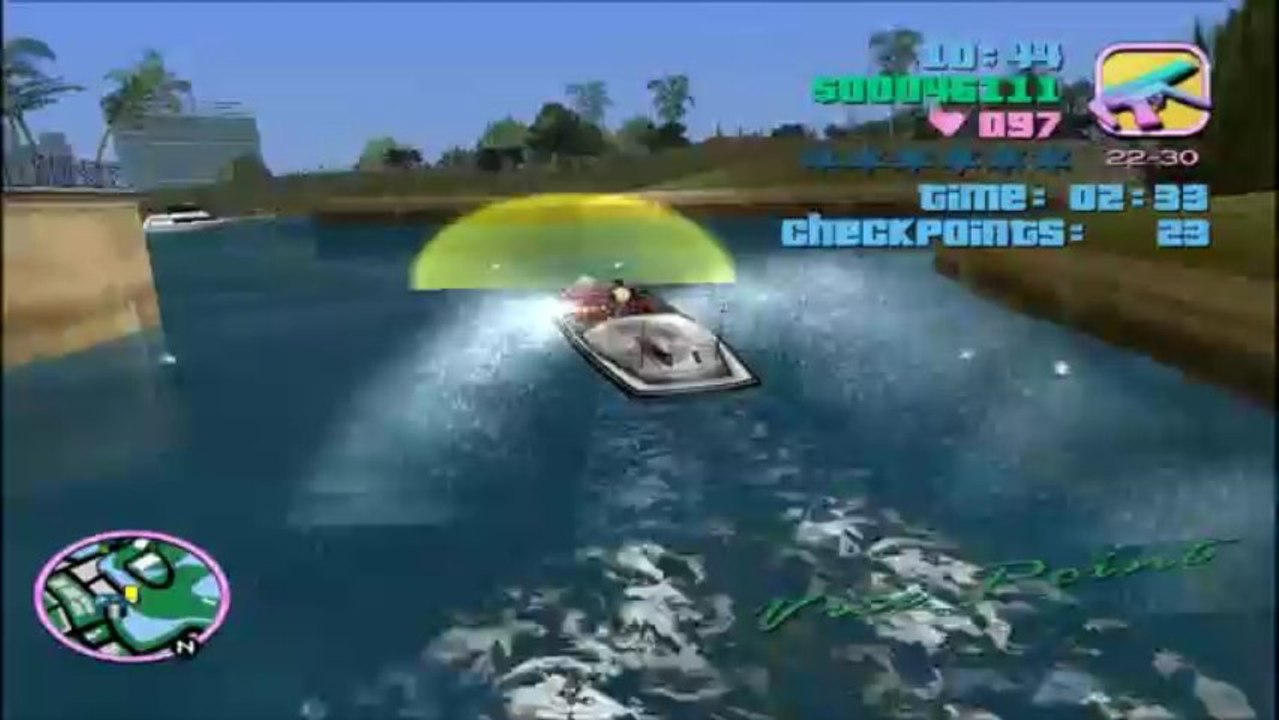 Grand Theft Auto: Vice City - Stunt Boat challenge