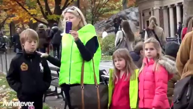 Promener son Dinosaure dans Central Park