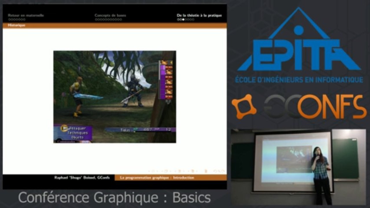 Conférence Graphique : Basics