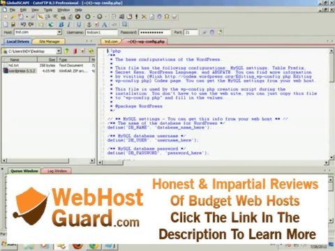 Hướng dẫn cài đặt Wordpress trên Windows Hosting Plesk 11 - TND.VN
