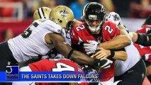 The Saints Takes Down Falcons