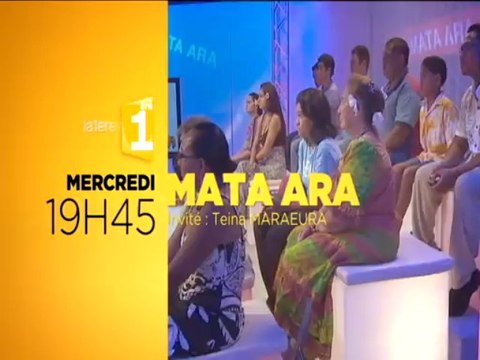 Bande annonce MATA ARA mercredi 27 novembre à 19h45 sur Polynésie 1ère