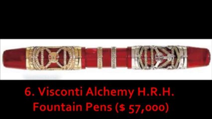 Top 10 Most Expensive Pens in the World