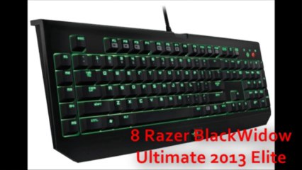 Top 10 Ultimate Gaming Keyboards 2013