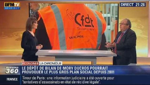 L'Éco du soir: La faillite de Mory Ducros: le gouvernement pourra-t-il sauver l'entreprise ? - 22/11