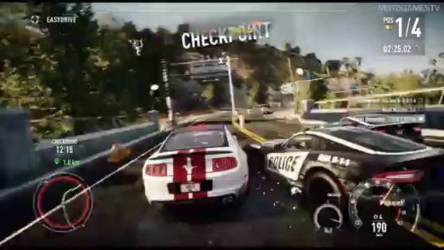 Need for Speed Rivals Xbox 360 - Ford Mustang GT Gameplay
