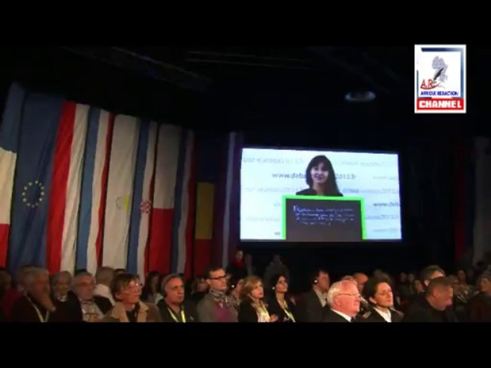 MARSEILLE AUX COULEURS D'EUROPE :  LES JEUNES DE L'EUROPE PARLENT AVEC TAUBIRA ET REDING DE LEUR AVENIR