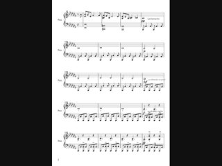 Fukushima Mon Amour - Original Piano Composition (Partition)