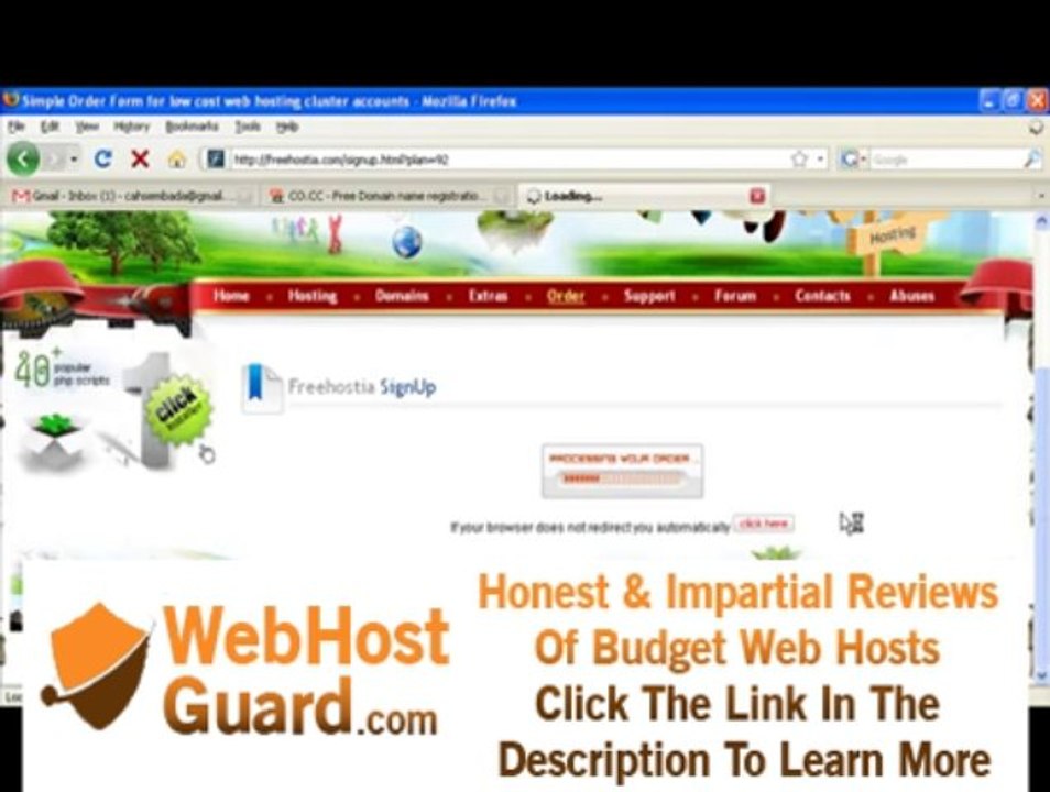 Desain Website Joomla: 5 Mendaftar Domain dan Webhosting serta Menginstall Joomla di Freehostia