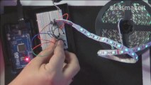 LED Light Strips and the Arduino - Let's Make It - Episode 44 - Tech-Zen.tv -Alixa.tv