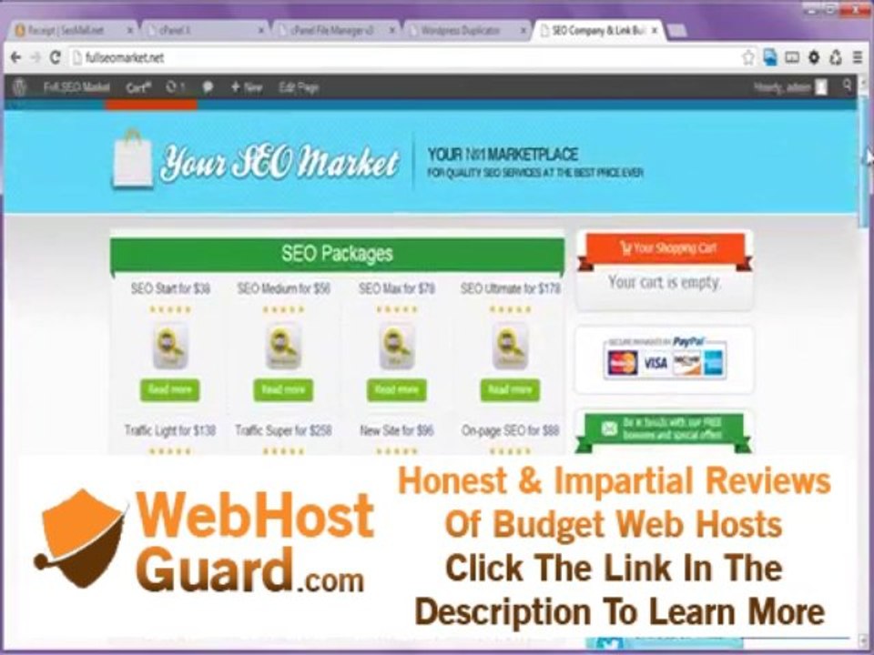How to Setup your Website on Hosting