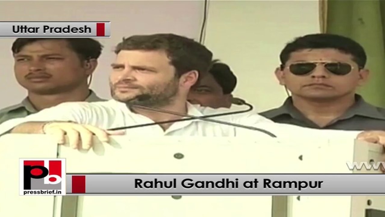Rahul Gandhi in Rampur: Women possess the strength to take the nation forward