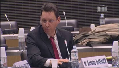 AUDITION DE M. ANTOINE MAGNIER (DARES) - Mardi 5 Février 2013