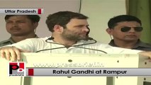 Rahul Gandhi in Rampur says  he wants to give voice to the common people