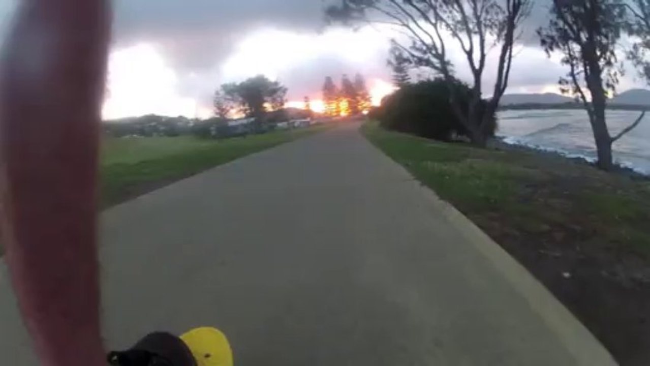 Longboard Crescent Head road trip australie