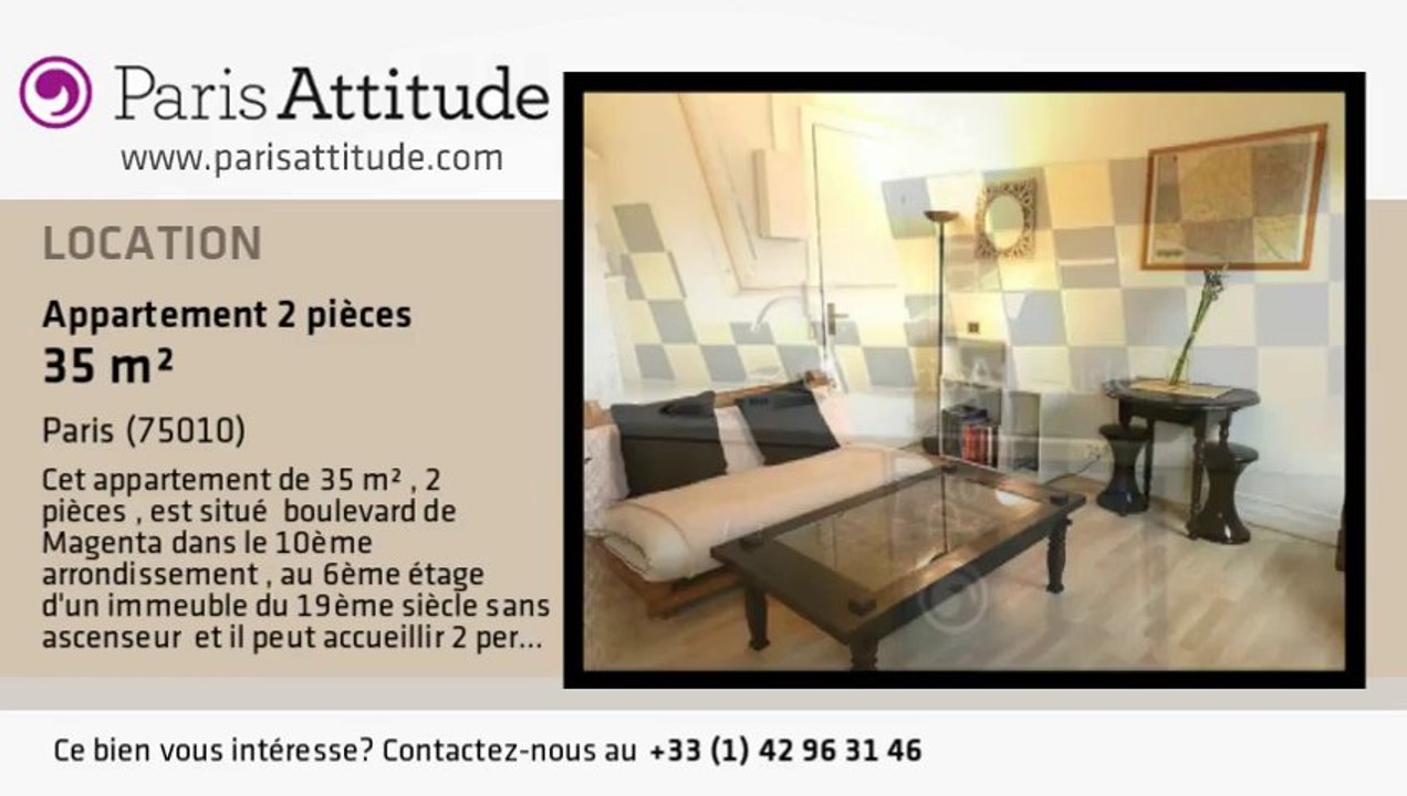 Appartement 1 Chambre à louer - Gare de l'Est/Gare du Nord, Paris - Ref. 7753