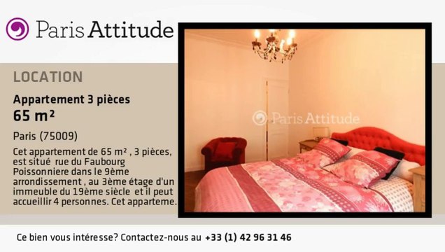 Appartement 2 Chambres à louer - Poissonnière, Paris - Ref. 8467