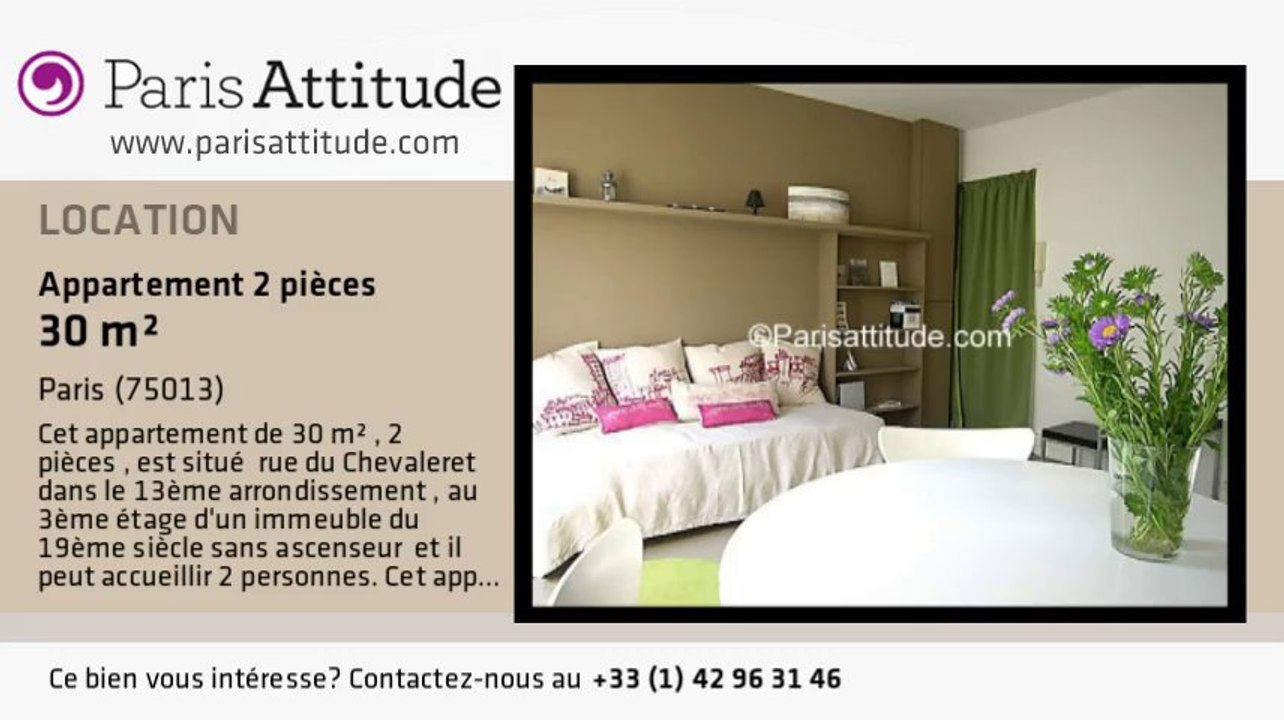 Appartement 1 Chambre à louer - Bibliothèque François Mitterrand, Paris - Ref. 4770