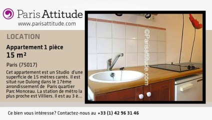 Appartement Studio à louer - Batignolles, Paris - Ref. 2574
