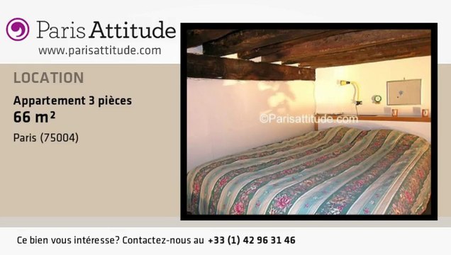 Appartement 2 Chambres à louer - St Paul, Paris - Ref. 376