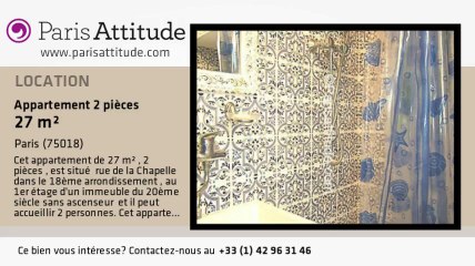 Appartement 1 Chambre à louer - Marx Dormoy, Paris - Ref. 7435