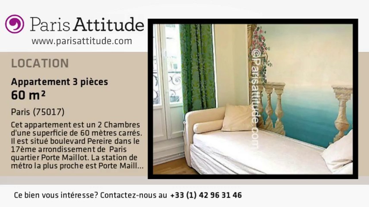 Appartement 2 Chambres à louer - Porte Maillot/Palais des Congrès, Paris - Ref. 2755