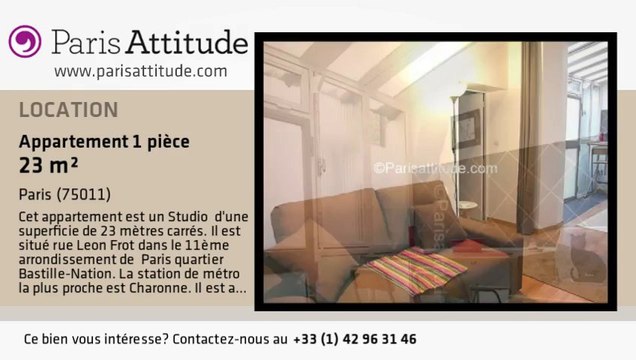 Appartement Studio à louer - Charonne, Paris - Ref. 3087