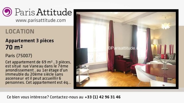 Appartement 2 Chambres à louer - Invalides, Paris - Ref. 6357