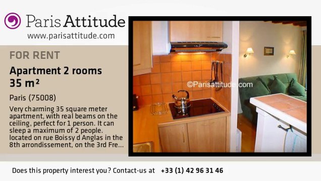 1 Bedroom Apartment for rent - Madeleine, Paris - Ref. 44