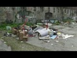 Napoli - Nuova discarica abusiva a Fuorigrotta (22.11.13)
