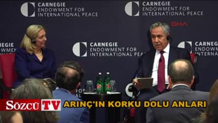 Download Video: Arınç'ın korku dolu anları