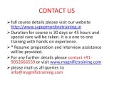 sap bods online training@magnific( 91 9052666559)