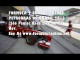 F1 Brazilian Grand Prix (Sao Paulo) 2013 Live Online