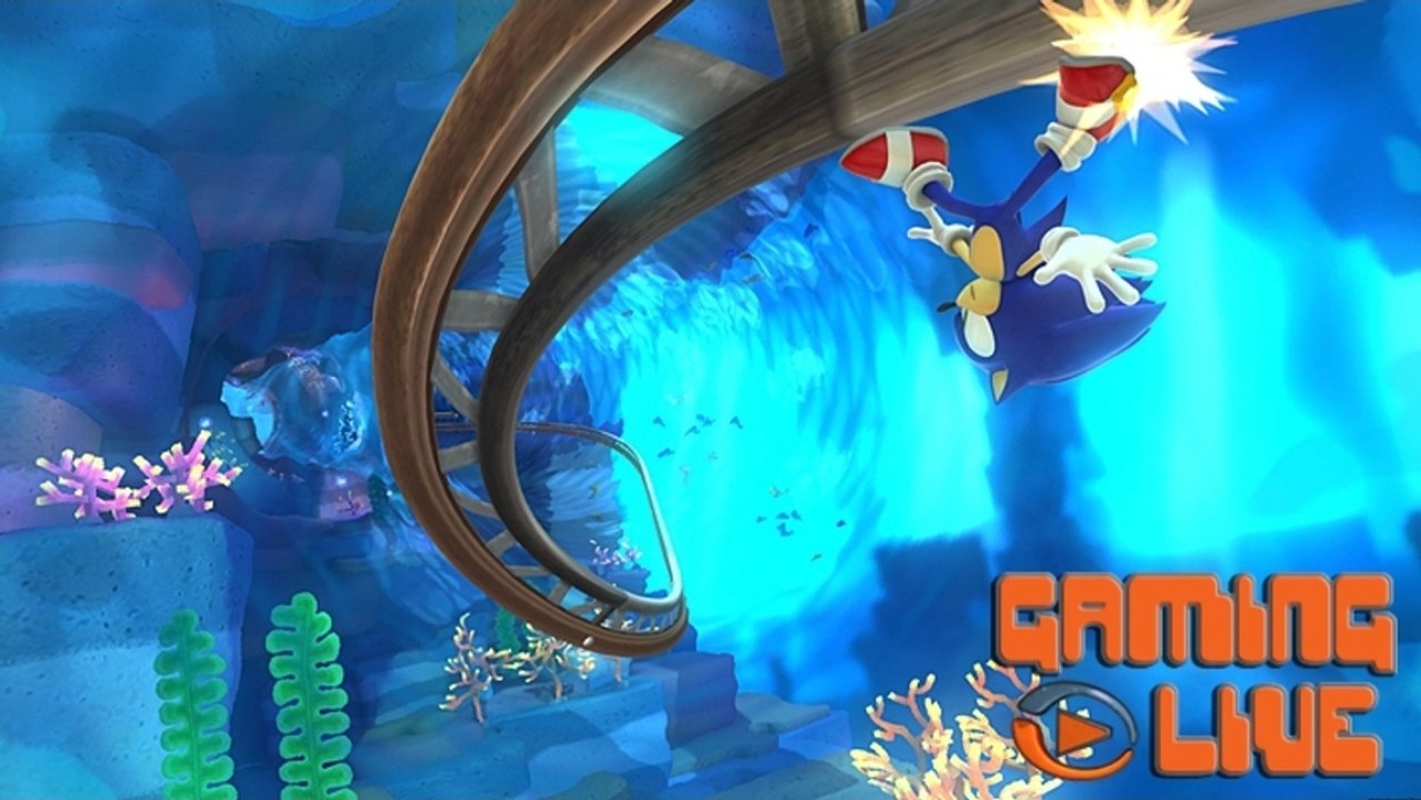 Gaming live Sonic Lost World Un Sonic qui sait varier les plaisirs WiiU