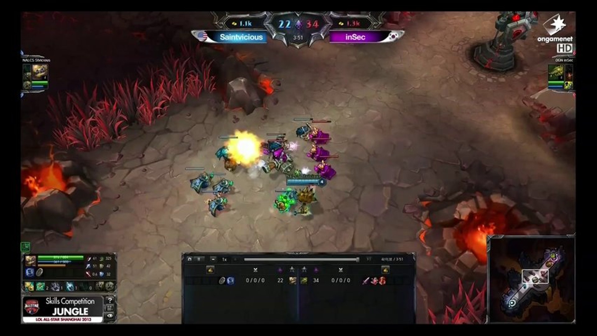 LOL All-Star 2013 Event Match_Jungle_by Ongamenet