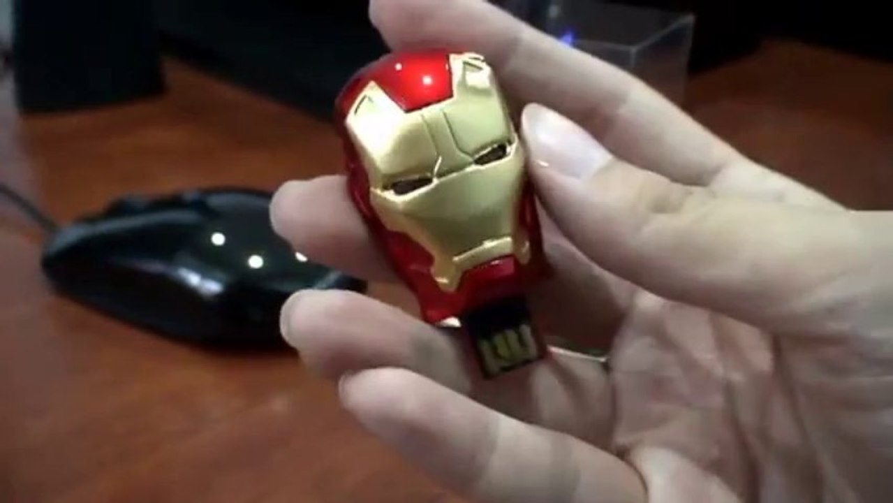 Iron man 3 usb flash drive pendrive - Unboxing Mark42