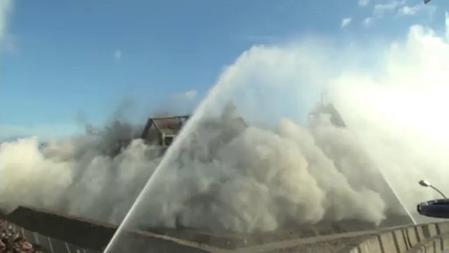 Gironde : destruction à l'explosif des unités de production 3 et 4 de la centrale d'Ambès