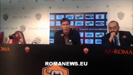 Conferenza Garcia pre partita Roma-Cagliari