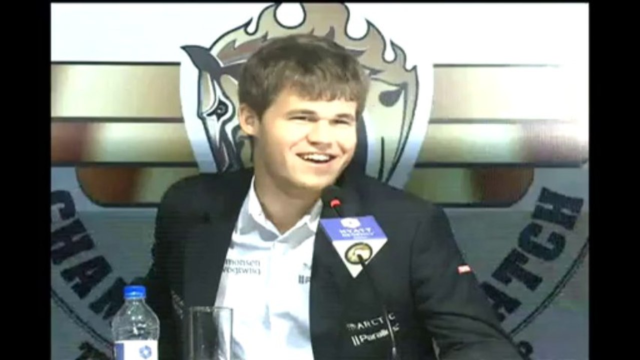Le prodige norvégien Carlsen, nouveau champion du monde d'échecs