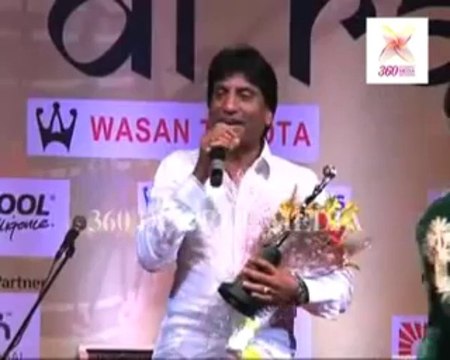 Raju Srivastav comedy on Harbhjan Singh and Bindu Dara Singh- Lohri celebration 2013