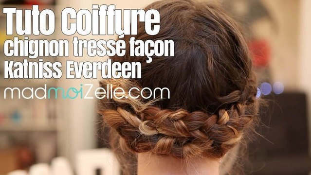 Tuto Coiffure - Chignon tressé façon Katniss Everdeen, The Hunger Games