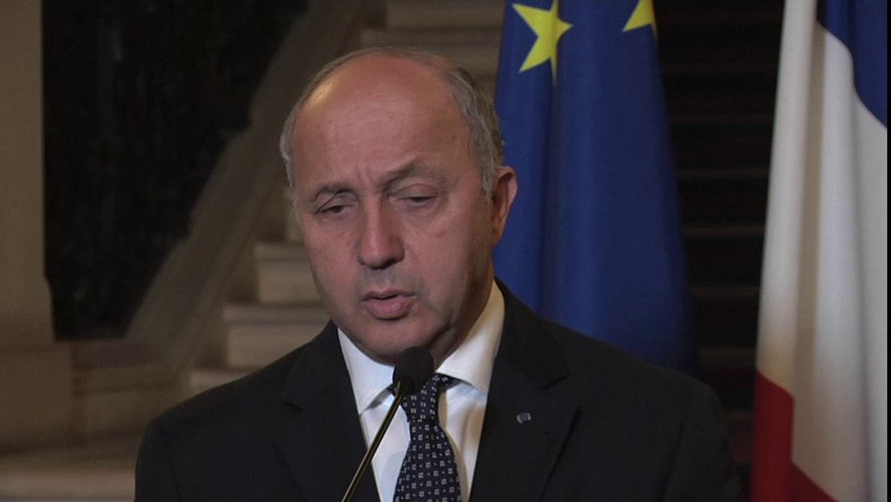 Discours de Laurent Fabius sur la situation en République centreafricaine (26/11/2013)